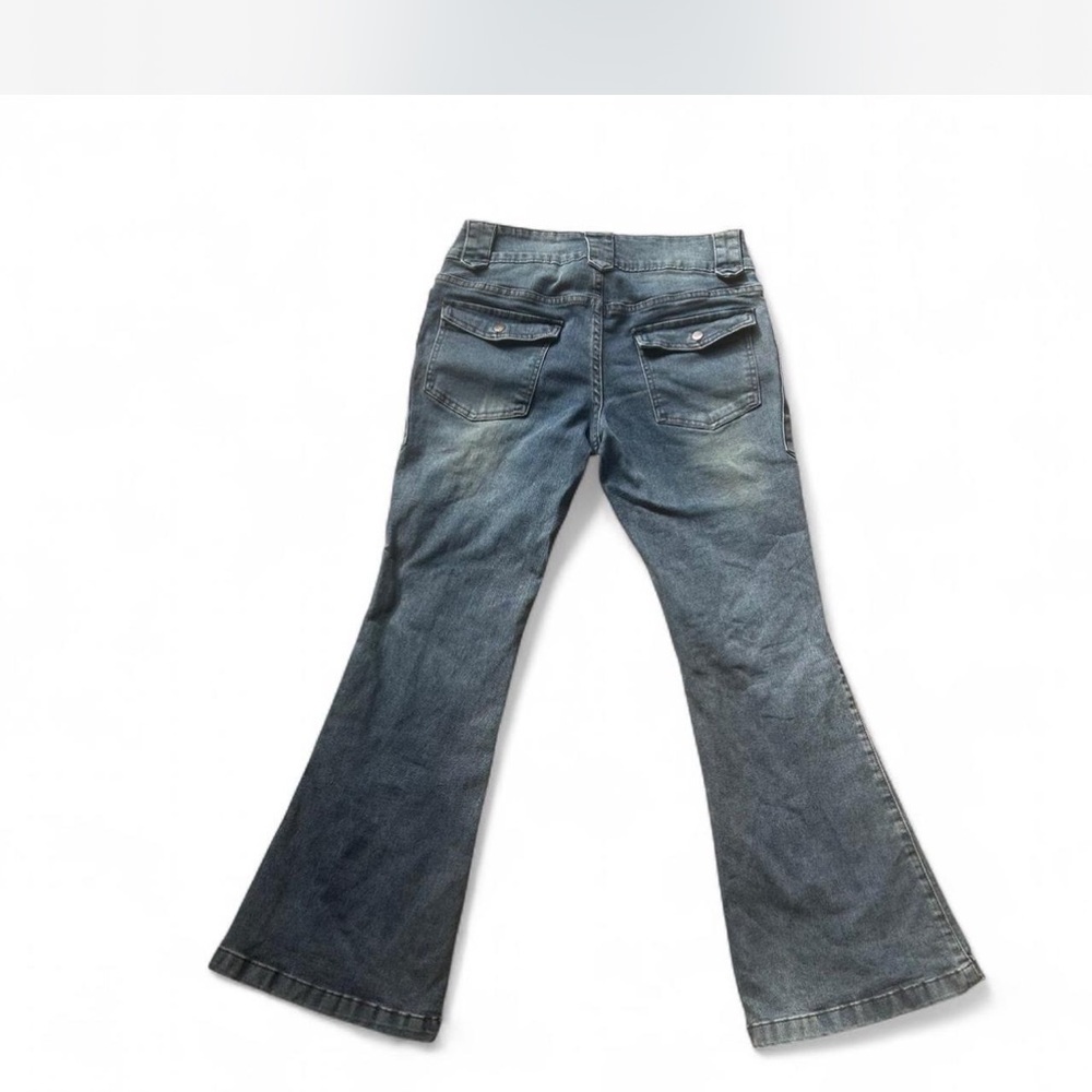 Simple Society Low-rise Denim Flare Jeans Woman’s Size 9/29 - Picture 2 of 8